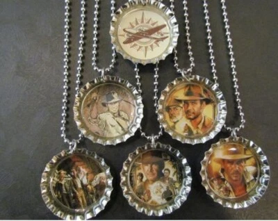 PRACTICALLY PERFECT PARTY FAVORS Indiana Jones necklaces / party favors / birthday / Party Supplies / 6 Favors