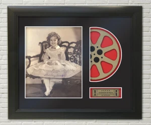 Shirley Temple framed Reproduction Signature Photo Reel Display 2 - Picture 1 of 4