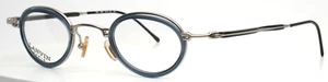LANVIN 1221 002 Navy Unisex Oval Full Rim Eyeglasses 44-25-135 B:29 - Picture 1 of 15