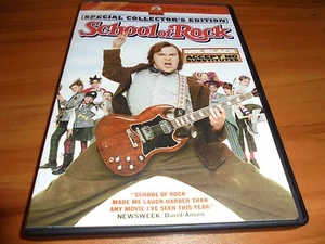 School of Rock (DVD, 2004, Full Frame) Jack Black - Picture 1 of 2