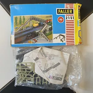 Faller Railway Bridge 2151 9mm Train Boxed Vintage - Picture 1 of 9