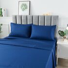 4 Piece Extra Deep Bedsheets Microfiber Hotel Quality Comfort Bed Sheets Set USA