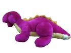 GAF 12" Purple Stegosaurus Dinosaur w/Roar Sound Plush Stuffed Toy