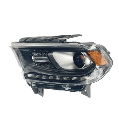 FOR 16-20 DODGE DURANGO LEFT SIDE HEADLIGHT HALOGEN HEADLAMP W/ LED RUNNING LAMP Foto 1 de 4