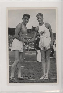 1936 Reemtsma Olympia - Band I Tobacco Luigi Beccali Lennart Nilsson Beccal #131