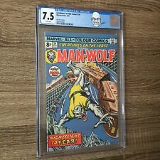 Creatures on the Loose Featuring Man-Wolf #34 🔥 CGC 7.5 UK 8P Low Census