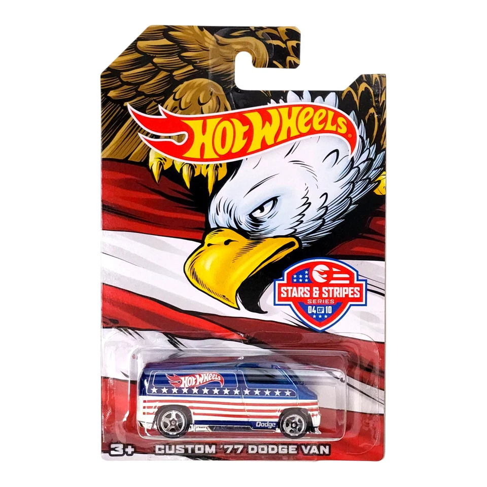 Hot Wheels 2016 Stars and Stripes Hiway Hauler 2 7/10 Dlv25 Walmart