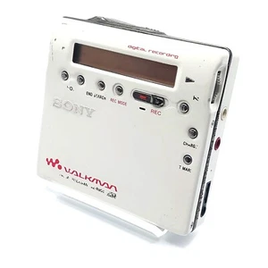 Sony MZ-R900 MiniDisc Recorder Player White Tested Working Functional MD - Picture 1 of 16