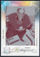 James Reimer Printing Plates Magenta Rookie MAS-493 1/1 From 09-10 The Cup