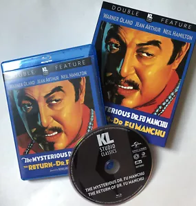Kino Lorber The Mysterious Dr. Fu Manchu & The Return of Blu Ray w/ slipcover-NR - Bild 1 von 7