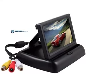 Monitor 4.3 pollici TFT lcd a colori a scomparsa per auto camper - Foto 1 di 8