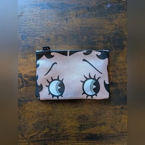 Betty Boop Black Cosmetic Pouch Collab With Ipsy - Picture 1 of 5