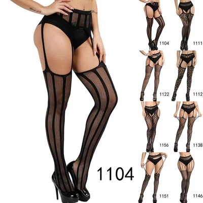 Dessous Damen Str??mpfe Damen Strumpfhose Print Socken weich Overknee - Bild 1 von 4