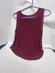 Camiseta sin mangas Shein para mujer mediana granate - Imagen 1 de 4