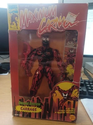Figura de acción Marvel Comics edición Deluxe Maximum Carnage 10 pulgadas Toy-biz Foto 1 de 4