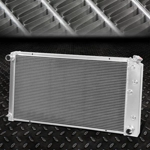 FOR 77-89 CHEVY C10/C20 SUBURBAN PICKUP 3-ROW ALUMINUM CORE COOLING RADIATOR - Picture 1 of 6