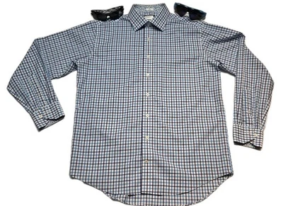 Vestido Lorenzo Hombre Camarón XL Ajuste Manga Larga Cuello Abotonado Puño Flio Foto 1 de 4