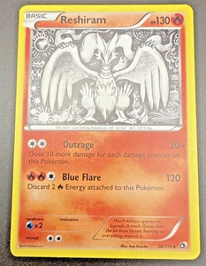 Pokémon Karte TCG - Reshiram 28/113 - Holo Rare - B&W Legendäre Schätze - Bild 1 von 10