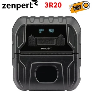 Zenpert 3R20 Portable 203DPI Direct Thermal Lable Printer w/Battery USB Cable - Zdjęcie 1 z 6
