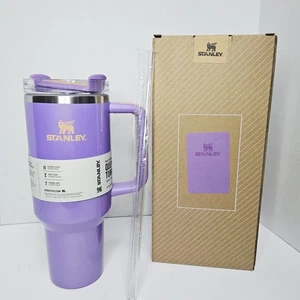 Stanley Shimmer Purple Flowstate Löscher H2.0 Becher 40 Unzen Neu im Karton als Geschenk - Bild 1 von 16