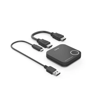 Hama Wireless Display Adapter HDMI USB-C Full-HD 1080p 30m Streaming PC Laptop - Bild 1 von 5
