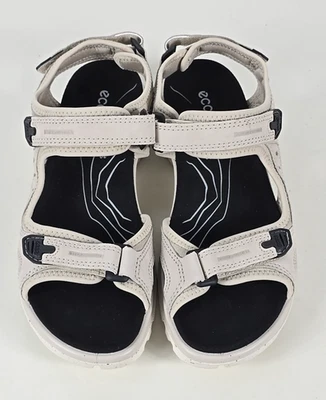 ECCO OFFROAD YUCATAN PLUS Nubuck Leather Hiking Sport Sandals Sz 39 /US 8 8.5 - Image 1 of 4