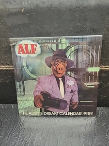 Vintage 1980s ALF The Alien's Dream Calendar 1989 Deadstock NOS 12x12 Sealed - Imagen 1 de 11