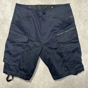 G-Star Raw Rovic Zip Loose 1/2 Herren Cargo Shorts Gr. 38 dunkelblau - Bild 1 von 7