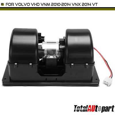 HVAC Heater Blower Motor With Wheel for Volvo VHD VNM 10-14 VNL 11-23 VNX 2014 - Image 1 of 4