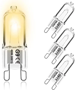 Jaenmsa G9 Backofenlampe 40W 300 Grad & Halogen Dimmbar 230V, Bis 300°C Hitzebes - Bild 1 von 12