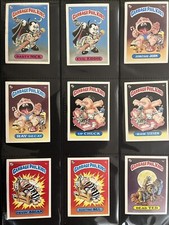 Garbage Pail Kids® 1985 Original UK Series 1, 2, 3, 4, 5 & 6 in Sleeved Folder