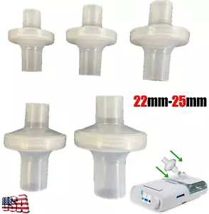 Universal Fit Inline Bakterien Virus Filter für CPAP Maschinen 22-25mm - 5 Stück - Bild 1 von 7