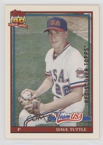 2017 Topps Rediscover Buybacks Bronze Dave Tuttle David (Topps Tiffany)