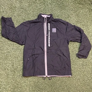 Nike Jacket Youth XL Vintage 00s Y2K Zip Up Kids Windbreaker Swoosh Coat - Picture 1 of 10