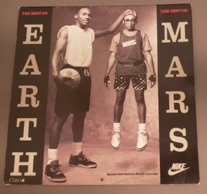 Rare Michael Jordan 1993 16 Month Calendar Cleo NIKE NBA earth mars Spike Lee - Picture 1 of 12