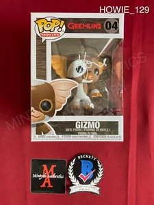 Howie Mandel autografato firmato Gizmo Funko Pop #04 Gremlins Beckett COA - Foto 1 di 4