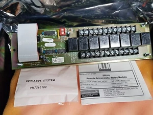 EST  EDWARDS SRU-8 REMOTE ANNUNCIATOR RELAY MODULE - " NEW " - Picture 1 of 7