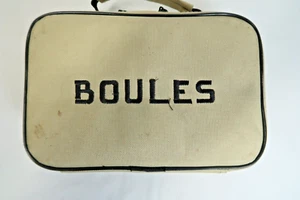 YARD FUN Boules 6 Metal Balls w/ Carrying Case Measuring Device (READ) Unbranded - Picture 1 of 10