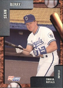 1992 Omaha Fleer/ProCards Baseball Card #2966 Sean Berry