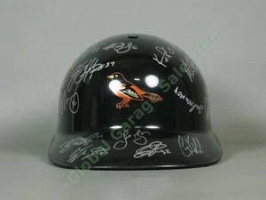 2010 Aberdeen Ironbirds Team signierter Baseballhelm NYPL Baltimore Orioles NR - Bild 1 von 6