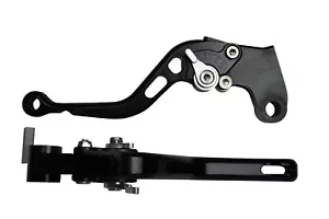 Black Short Motorcycle Clutch Brake Levers for Honda CBR600 F2 1994 Silver - Picture 1 of 7