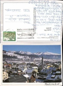 453892,Mauterndorf im Lungau Totale Bergkulisse Winterbild - Bild 1 von 1