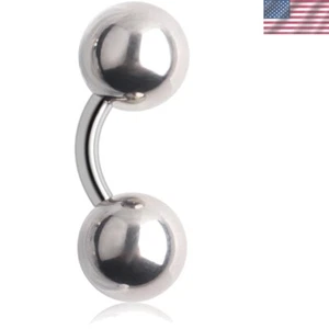 Comfortable Internally Threaded Curved Barbell with Gift Velvet Bag - 1 Piece - Picture 1 of 4