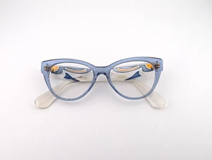 Miu Miu Eyeglasses, Frames Only, VMU03N TH-1O1 Blue, 51-16-140, Plastic, Italy - Picture 1 of 14