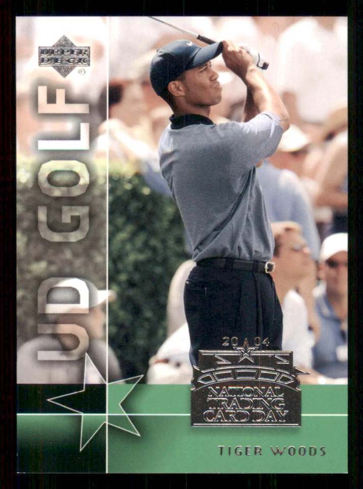2004 National Trading Card Day #UD14 Tiger Woods - Image 1 of 2