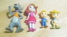 Disney Big Bad Wolf, Red Riding Hood, And Little Pigs Figures Toys