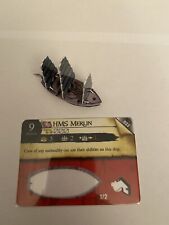 Pirates Wizkids CSG Pocketmodel HMS MERLIN Punched Rise Of The Fiends