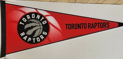 NBA Toronto Raptors 12" x 30" Pennant, NEW Cover