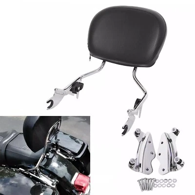 Kit de herrajes de acoplamiento de barra Sissy para respaldo para Harley Touring Road King Glide 09-13 Foto 1 de 4