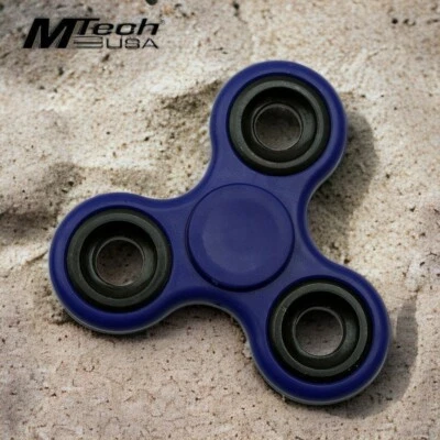 NEW Fidget Spinner Low-Cost Blue Stainless Steel Bearing MT-FSP003BL — 第 1/2 张图片